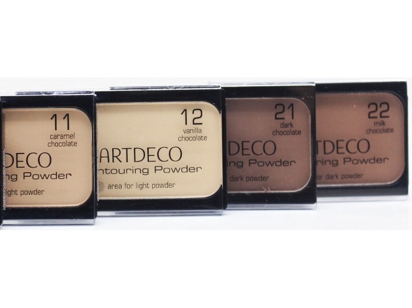 Konturēšanas palete Artdeco Powder 21 Dark Chocolate, 5 g
