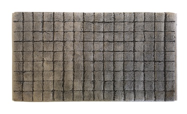 Vannas istabas paklājs Saniplast Plaza Visone, brūna, 110 cm x 60 cm