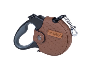 Siksna Amiplay Cambridge, brūna, 5 m