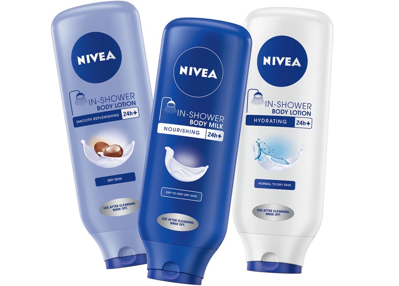 Dušas piens Nivea In Shower Smoothing, 400 ml