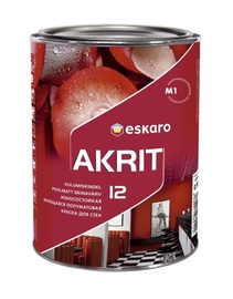 Seinavärv Akrit 12 TR-alus poolmatt 2,7l