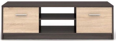 TV galds Black Red White Nepo Plus Wenge/Sonoma Oak, 1385x465x425 mm