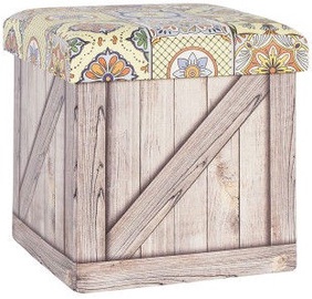 Home4you Box Ventura 36x36xH36cm Mosaic Yellow