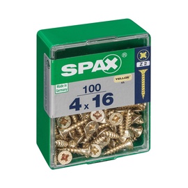 PUIDUKRUVI SPAX KOLLANE 4X16 100 TK