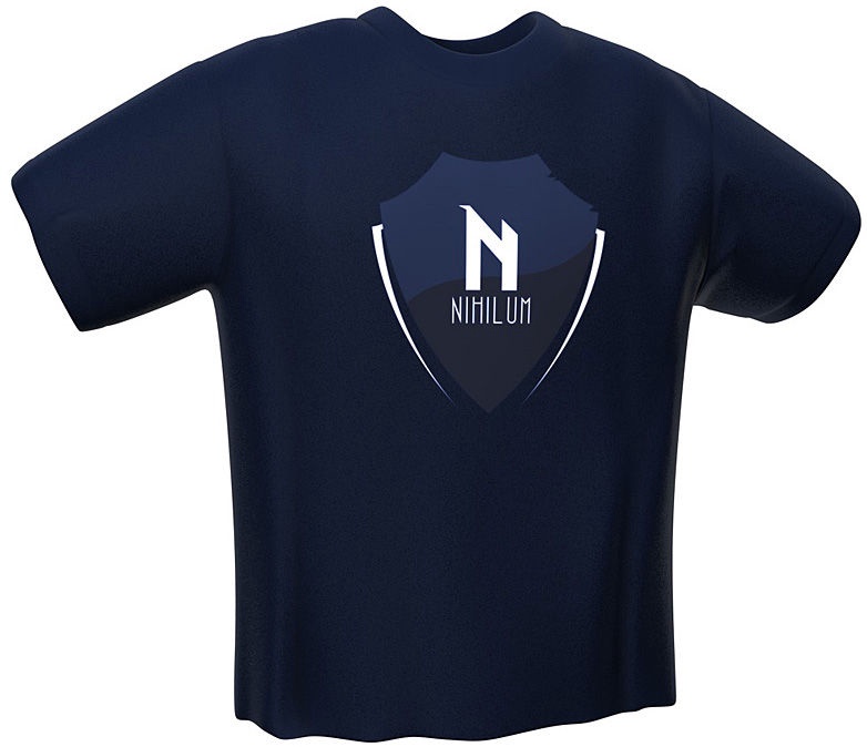 T-krekls GamersWear Nihilum T-Shirt Navy L