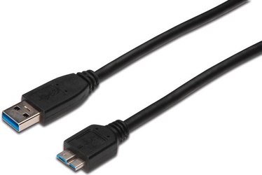 Assmann Cable USB-micro / USB Black 0.5m