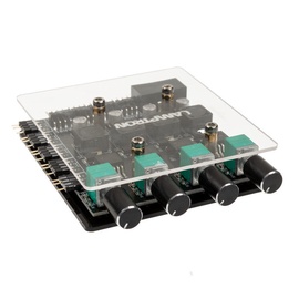 Lamptron CP436 ARGB 4-Channel Fan Controller Black