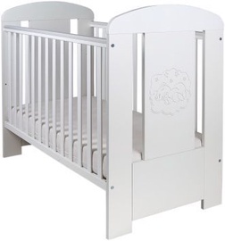 Bērnu gulta Drewex Cortona Bear Premium, 123x65 cm