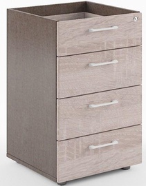 Skyland Xten XLC-4D Side File Cabinet Frame 46.1x72.5x44.6cm Sonoma Oak/Reno