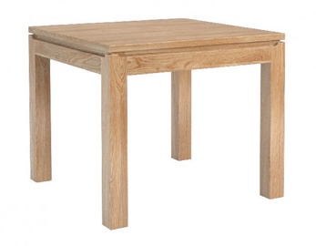 Pusdienu galds Mebin Corino Natural Oak, 900x900x770 mm