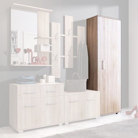 Skapis WIPMEB Lara Sonoma Oak, 55x34x179 cm