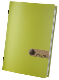 Dag Style Fashion Menu Holder 15 x 21.5cm Green