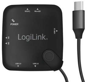Piederumi Logilink UA0344, melna