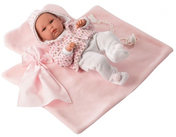 Llorens Baby Bimba With Pink Blanket 35cm 63542
