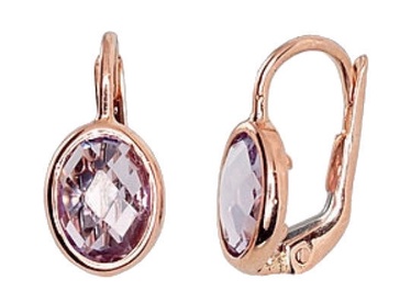 Diamond Sky Gold Earrings Amethyst Glory II