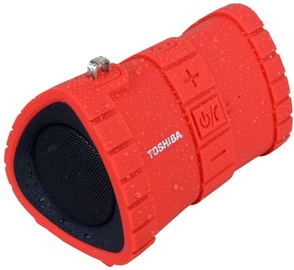 Juhtmevaba kõlar Toshiba Sonic Dive 2, punane, 6 W