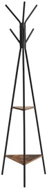 Songmics Coat Rack Black/Wooden 179cm