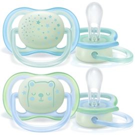 Соска Philips Avent Ultra Air, 0 мес., 2 шт.