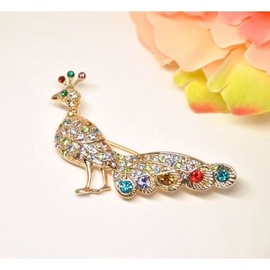 Vincento Brooch With Zirconium Crystal CD-1071