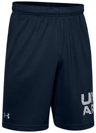 Šorti Under Armour Mens Tech Wordmark Shorts 1351653-408 Navy Blue S