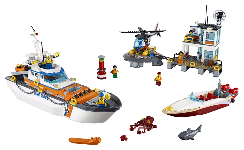 Конструктор LEGO® City Coast Guard Head Quarters 60167 60167