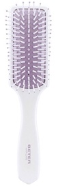 Plaukų šukos Beter Cushion Brush, balta/violetinė