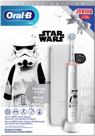 Электрическая зубная щетка Braun Junior Star Wars, белый