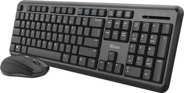 Klaviatūra Trust ODY Wireless Silent Keyboard and Mouse Set