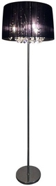 Verners Dilema Floor Lamp 3x40W E14 Chrome/Black