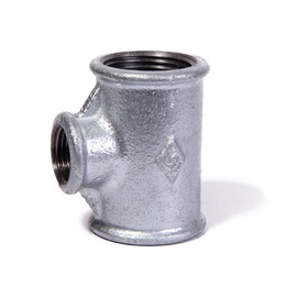 Тройник Jinan Meide G130R, 1 1/2" x 3/4", чугун