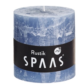 Küünal Rustik 100x100mm 75h hallikas-sinine
