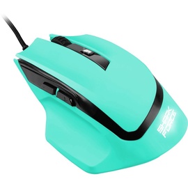 Žaidimų pelė Sharkoon Shark Force Mint Green, laidinė, optinė
