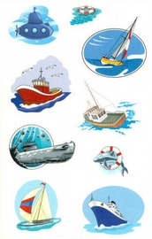 Herlitz Stickers Ships