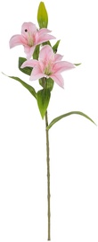 Искусственный цветок Home4you Bouquet Lily In Garden H76cm Light Pink 83866