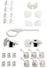 Komplekt BabyDan Starter Safety, plastik, valge, 22 tk