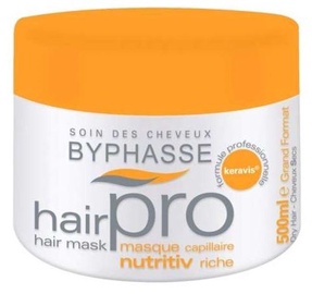 Kaukė plaukams Byphasse Pro Nutritiv Riche Dry Hair, 500 ml