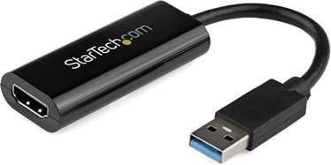 Adapteris StarTech USB 3.0 to HDMI USB 3.0, HDMI, 0.19 m, melna