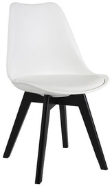 Ēdamistabas krēsls Signal Meble Kris II White/Black, 1 gab.