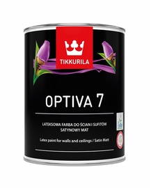 KRĀSA Tikkurila Optiva Satin Matt 7 BC Base 0.9l