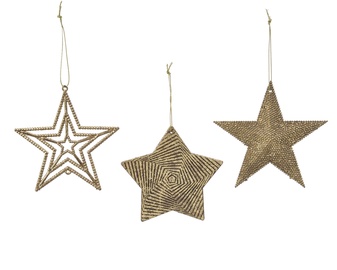 Елочная игрушка Decoris 516387 Gold, 1 шт.