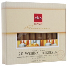 Eika Christmas Tree Candles Gold 20pcs