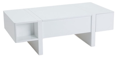Kafijas galdiņš Signal Meble Mido White, 1200x600x400 mm