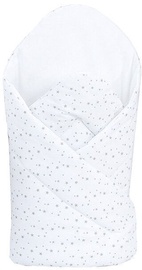 Детский спальный мешок MamoTato White, белый/серый, 78 см