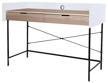 Signal Meble Writing Desk Biurko B-181 Oak/Black