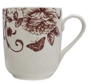 Claytan Shabby Chic Pink Breakfast Cup 370ml