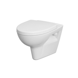 Sienas tualete Cersanit Parva Clean On K701-015, ar vāku, 395 mm x 545 mm