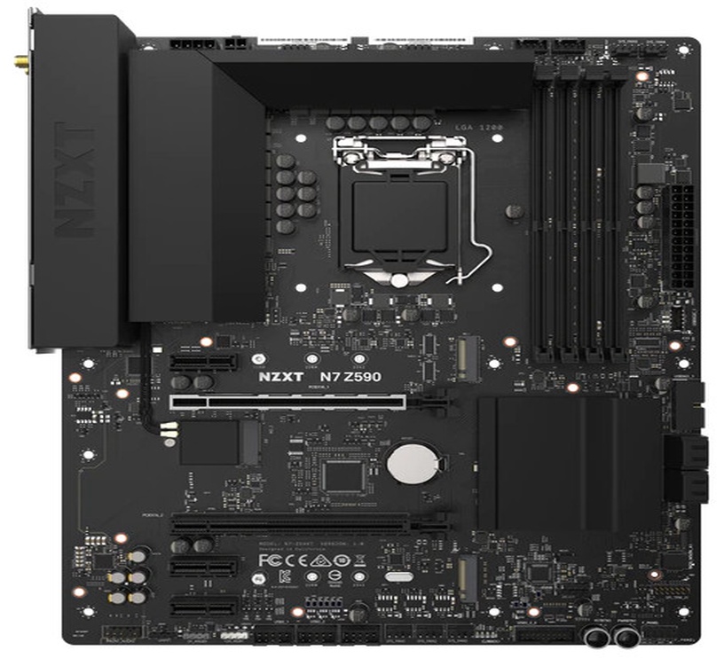 Mātesplate NZXT N7 Z590 Matte Black
