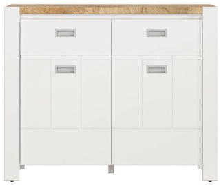 Kumode Black Red White Dreviso Baby White/Oak