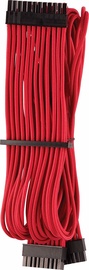 Juhe Corsair Premium Sleeved 24-pin ATX cable Type 4 Gen 4 Red