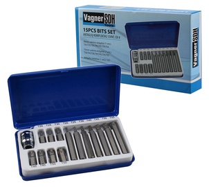 Набор насадок Vagner YF-40029 Screwdriver Bit Set 15pcs